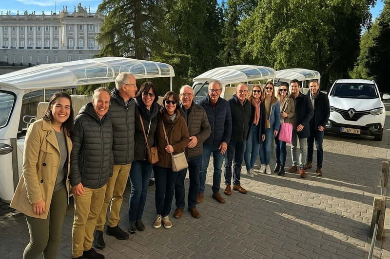 Guided Tour in Tuk Tuk around Madrid - The Sum Up