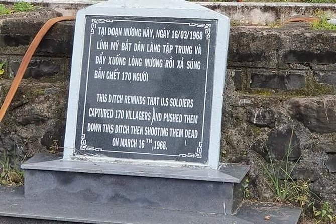 Guided Tour to Visit MY LAI MASSACRE & VIETNAMESE HEROIC MOTHER STATUE(Private) - Common Questions