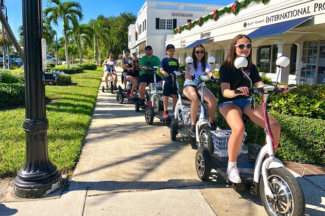 Guided Trike and Moped Tour in Downtown Naples - Good To Know