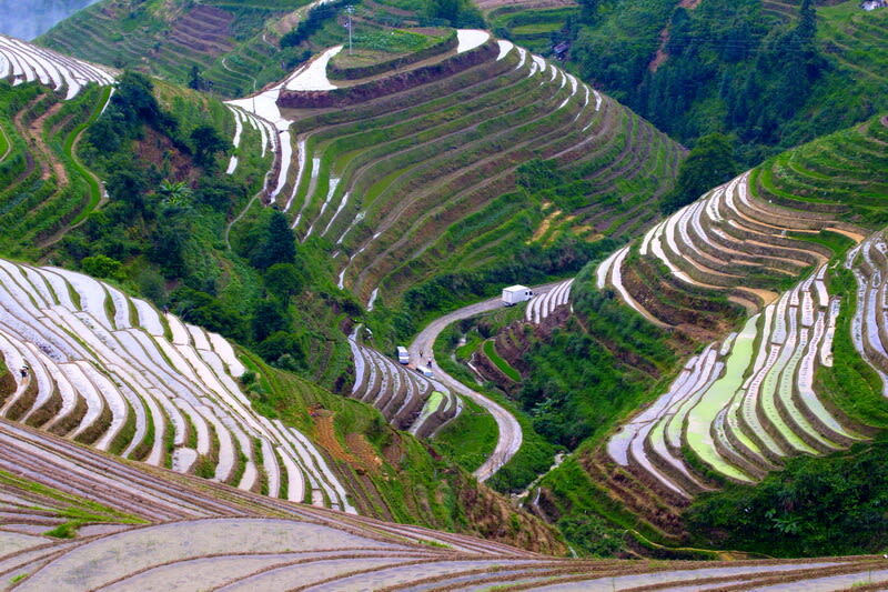 Guilin Departure Longji Terraces Pingan Zhuang Village, Changfa Village, Jinkeng Terraces 1-Day Tour - Ping’an: a Zhuang village among the fields