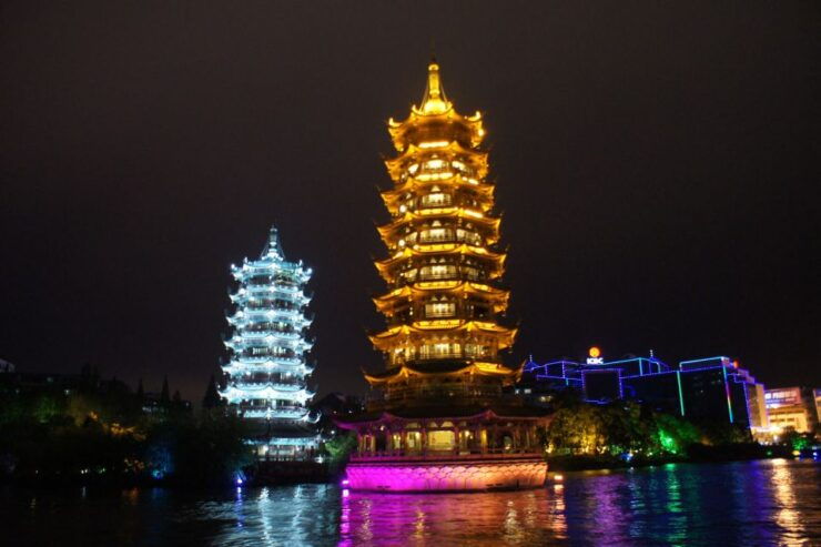 Guilin: Four Lakes Night Cruise With Round-Trip Transfer - Location and Provider Details