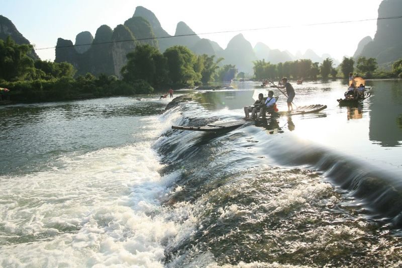 Guilin Li River + Yulong River Bamboo Raft + Impression Liu Sanjie Day Tour (Chartered Tour + Tickets + Li River Three/Four-Star Cruise) - Yangdi, Xingping, and the order of the day