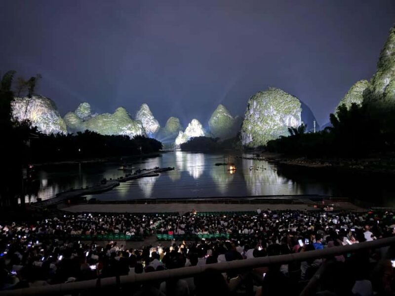 Guilin: Private Li River Cruise, Cave, and Show Tour - The Grand Finale: Impression Liu Sanjie Show