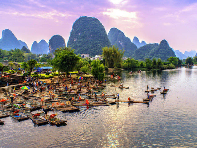 Guilin Yulong River & Yinziyan Cave& Peach Blossom Land One Day Tour - Comfort, communication and the small-group trade-off