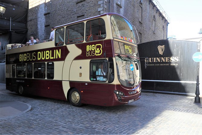 Guinness Storehouse Ticket and Big Bus Dublin Hop-on Hop-off Tour - Big Bus Dublin Hop-on Hop-off Tour