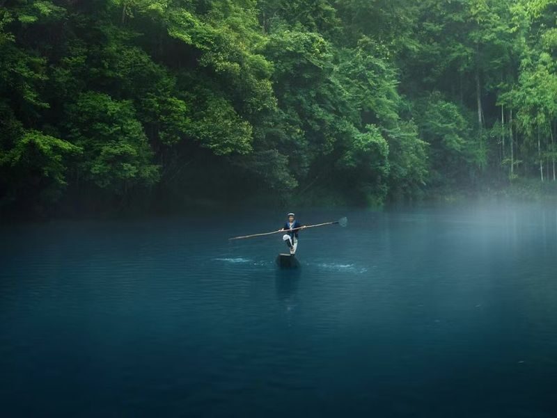Guiyang Libo Xiaoqikong One-Day Bus Tour - The 68-Level Waterfall and Laya Waterfall