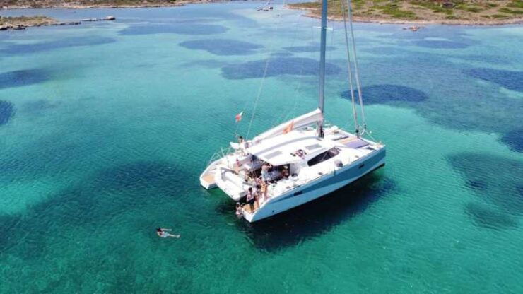 Gulf of Asinara: Full Day Catamaran Excursion With Lunch - Culinary Experience