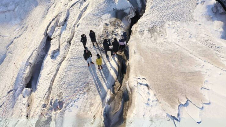 Gullfoss: Ice Cave and Glacier Tour in Glacier Monster Truck - Ice Cave Experience