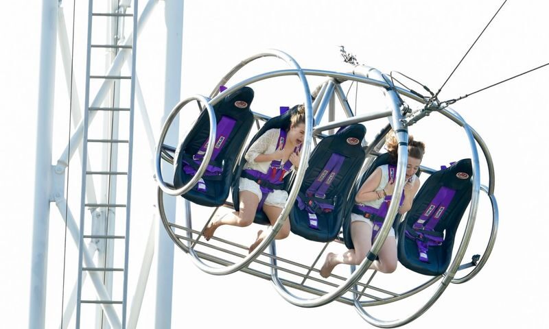 GX-5 Extreme Swing and Slingshot Ticket in Singapore - Two rides, two different kinds of nerve