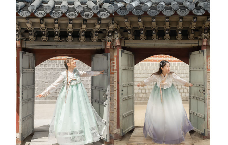 Gyeongbokgung Palace Photo& Vertical Video Service - Hanbok adds ceremony, but check the fine print
