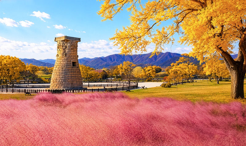 Gyeongju Autumn Foliage & Pink Muhly Tour from Busan - At a glance