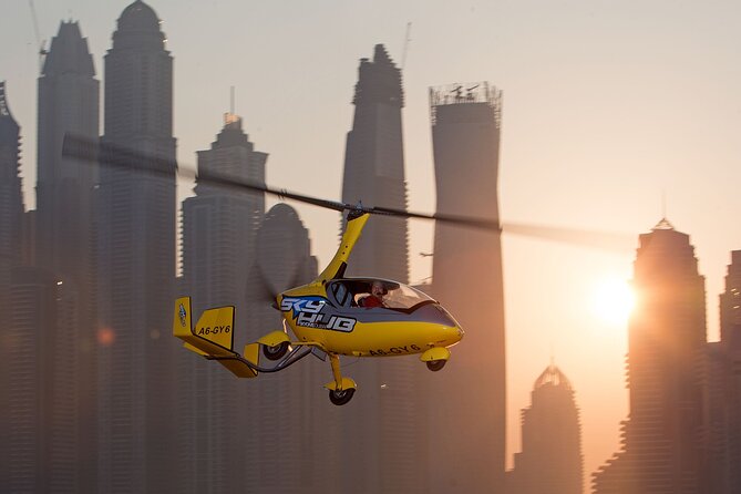 Gyrocopter Dubai Private Flight for 20 Minutes - Additional Information