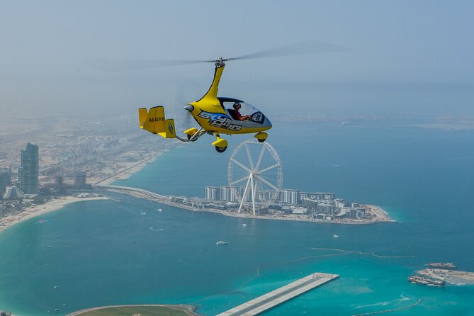 Gyrocopter Dubai Private Flight for 20 Minutes - Gyrocopter Operations and Restrictions