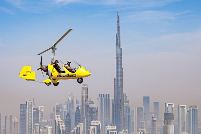 Gyrocopter Flight Experience Dubai With Private Transfers - Flight Details