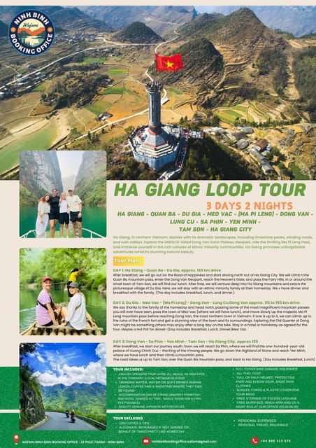 Ha Giang Loop Tour 3 DAYS 2 NIGHTS - Day 3 Itinerary