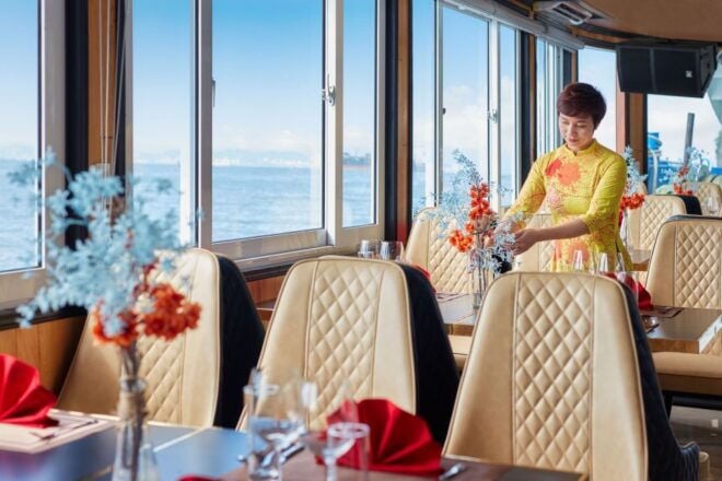 Ha Long 1 Day: 5 Star Cruise - Buffet Lunch - Free Red Wine - Customer Review