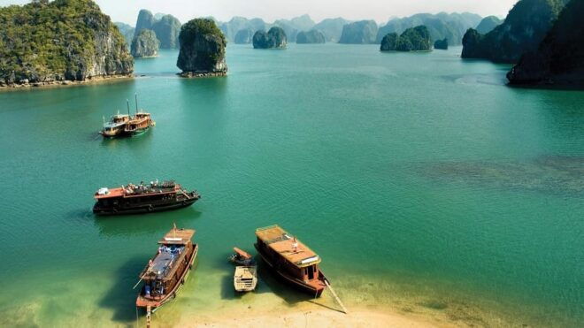 Ha Long Bay 1 Day Tour With 6 Hours on 3* Cruise - Relaxing at Ti Top Island