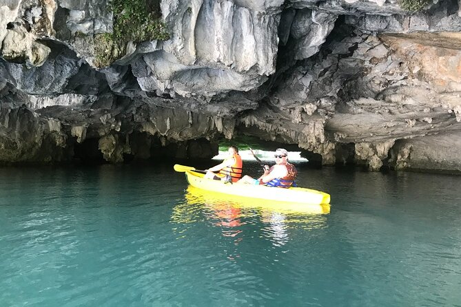 Ha Long Bay Cruise Day Group Tour: Kayaking, Swimming With Lunch - Common Questions
