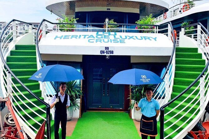 Ha Long Bay Day Tour by 5 Star Heritage Luxury Cruise From Harbor - The Experience: A Deep Dive into the Itinerary