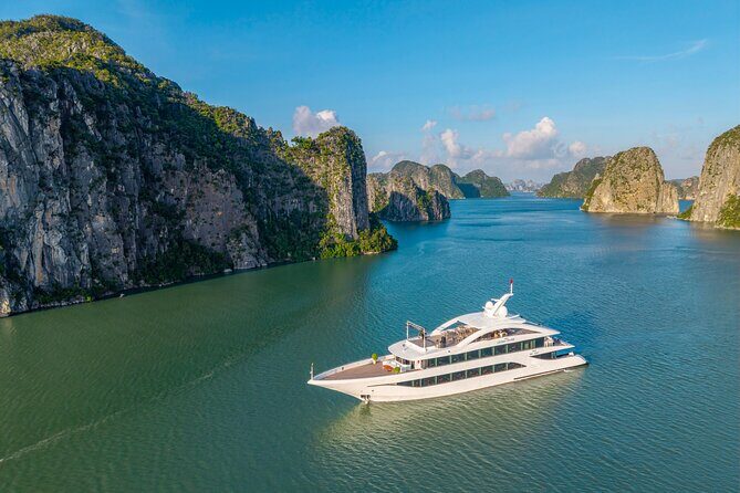 Ha Long Bay Full Day Luxury Cruise on Leona 5 Star with Jacuzzi - The Sum Up