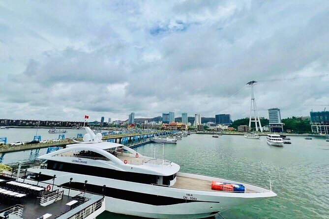 Ha Long Bay Full Day Luxury Cruise on Leona 5 Star with Jacuzzi - Frequently Asked Questions