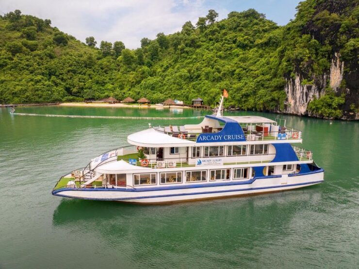 Ha Long Bay Full Day Tour by 5 Stars Arcady Luxury Cruise - Itinerary Highlights