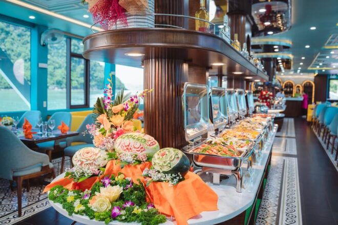 Ha Long Bay: Ha Long Bay 1 Day - Dining Options Onboard
