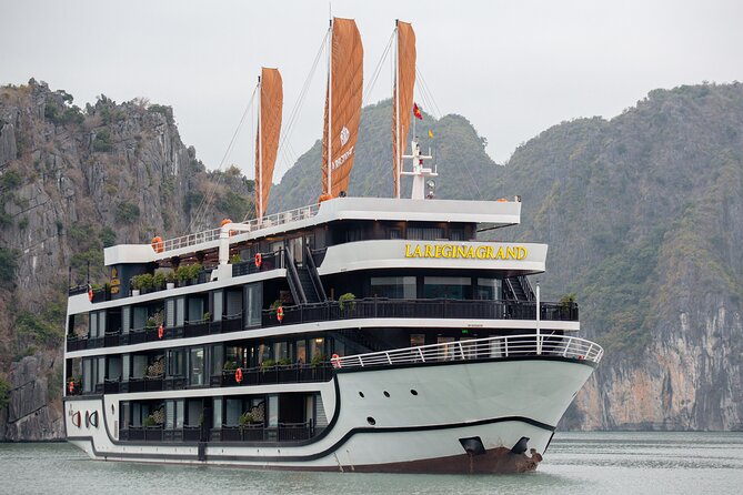 HA LONG BAY - LAN HA CAT BA 2D1N on LA REGINA CRUISE 5* LUXURY - Delicious Meals and Activities
