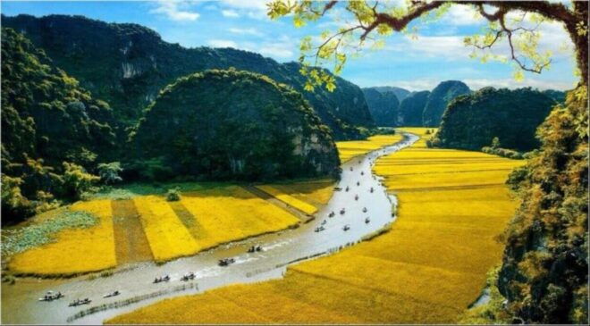 Ha Noi: HOA LU-TRANG AN-MUA CAVE ,Buffet Lunch & Cycling - Flexible Payment Options