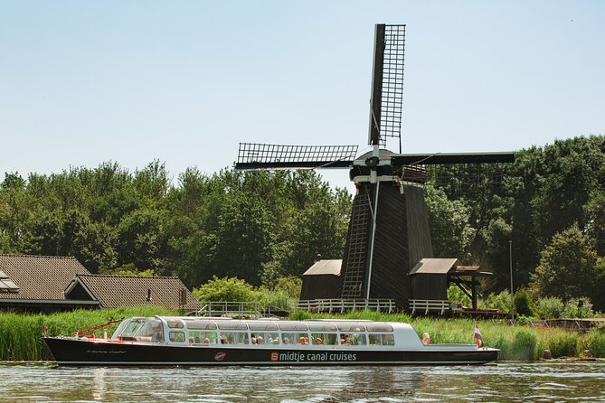 Haarlem: Canal Cruise Spaarne Mill to Mill - Green Landscapes Dotted With Historic Windmills