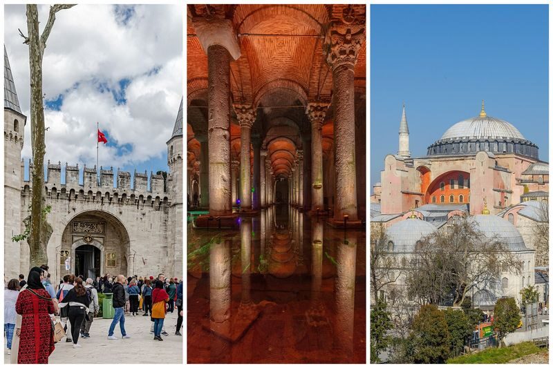 Hagia Sophia & Topkapi Palace & Basilica Cistern Combo Tickets - At a glance