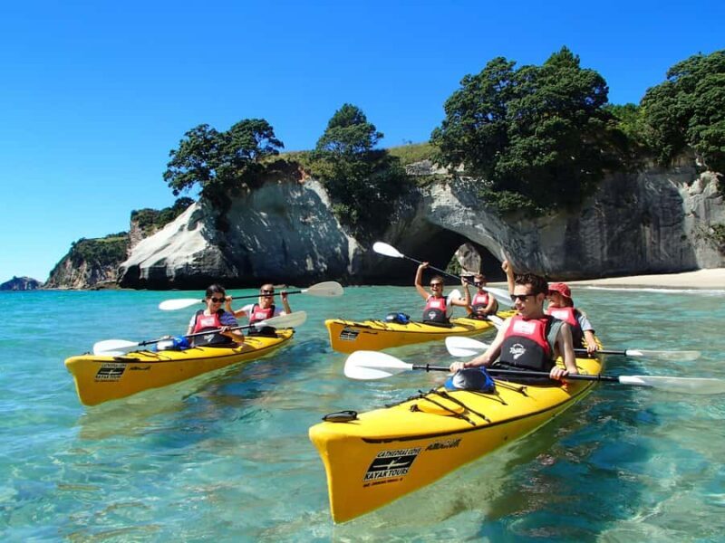 Hahei: Cathedral Cove Kayak Tour - Refreshments included - What to expect during the tour  