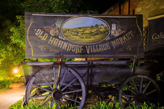 Hahndorf After Dark Walking Tour Including Meal - Meeting and Pickup