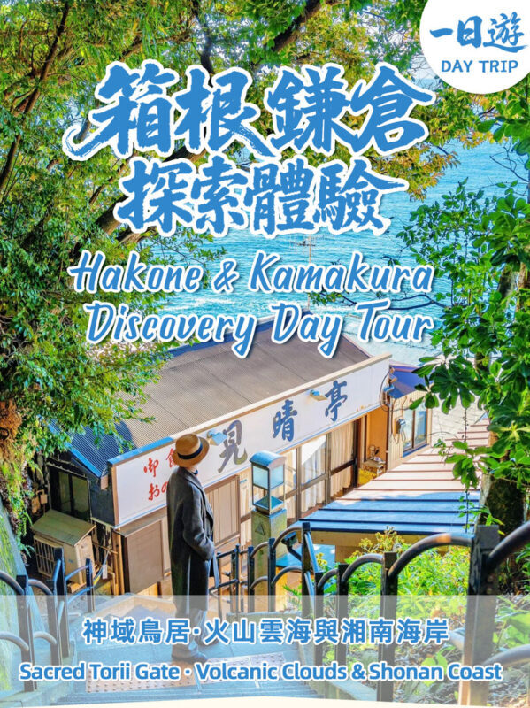 Hakone Ashinoko Lake Water Torii & Hakone Pirate Ship & Hakone Ropeway & Kamakura Enoshima Day Trip (From Tokyo) - A big day linking Hakone and Enoshima
