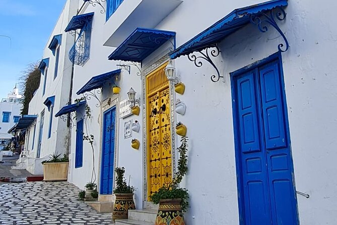 Half a Day in Sidi Bousaid From Hammamet - Arrival at Sidi Bousaid