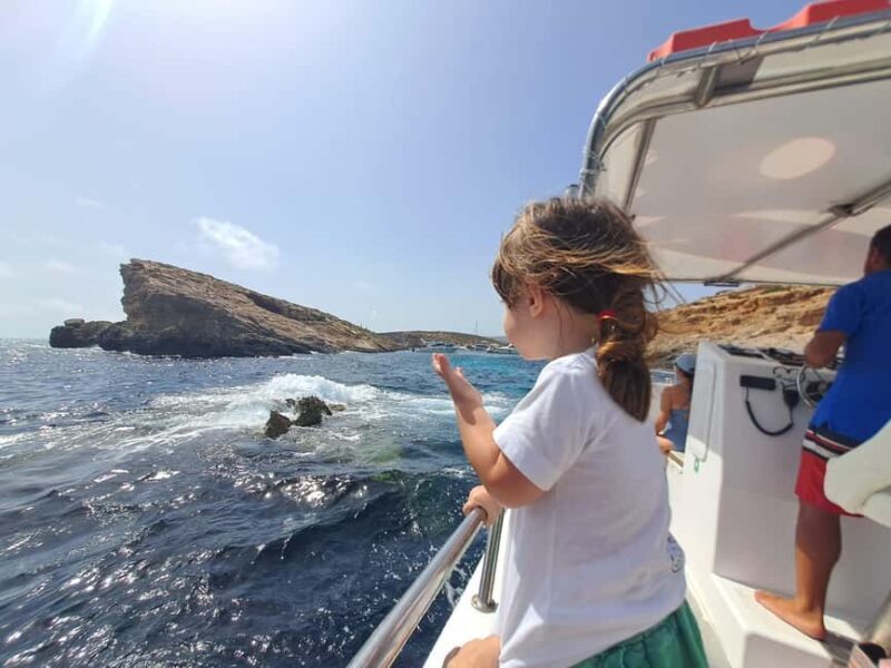 Half day - 4 hours Comino, Blue Lagoon up to 12 guests - What to Expect on the Water