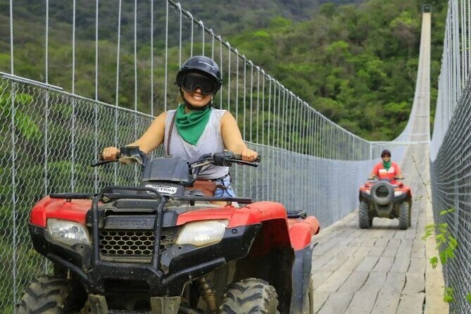 Half Day ATV and RZR Tour to El Jorullo Hanging Bridge - The Itinerary in Detail