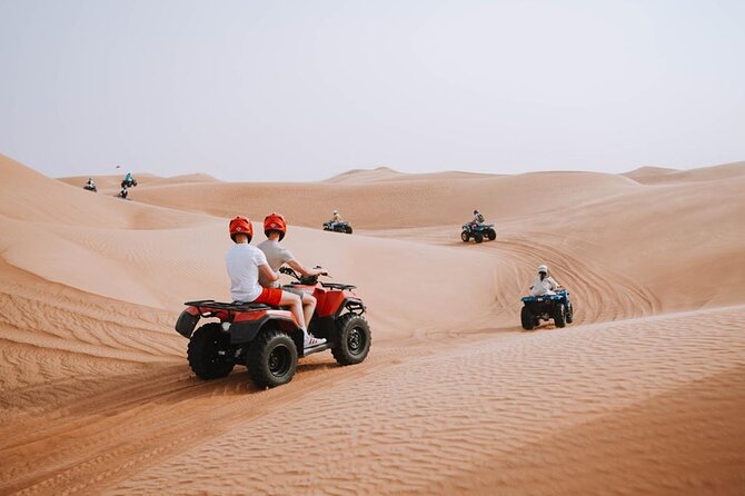 Half-Day ATV With Camel Ride and Sandboarding Experience - What to Expect