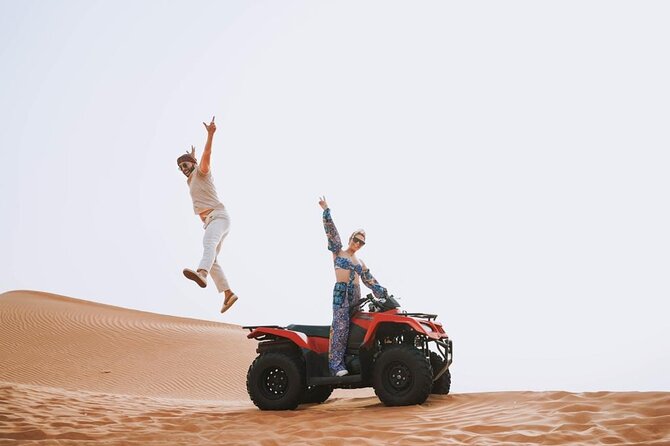 Half-Day ATV With Camel Ride and Sandboarding Experience - Thrilling Sandboarding Activity