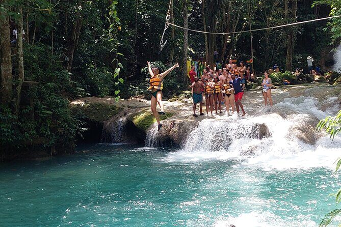 Half Day Blue Hole Secret Falls Tour From Falmouth Trelawny - Good To Know