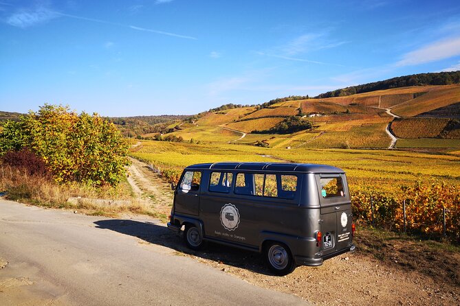 Half-Day Champagne Tour With a Vintage Van From Epernay - Visit to a Winegrowers Cellar
