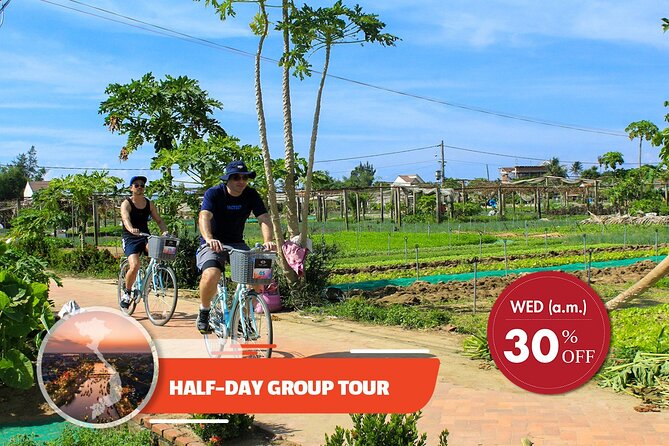 Half-day FOODIE TOUR BY BICYCLE & VISIT TRA QUE VEGETABLE VILLAGE - Tour Overview