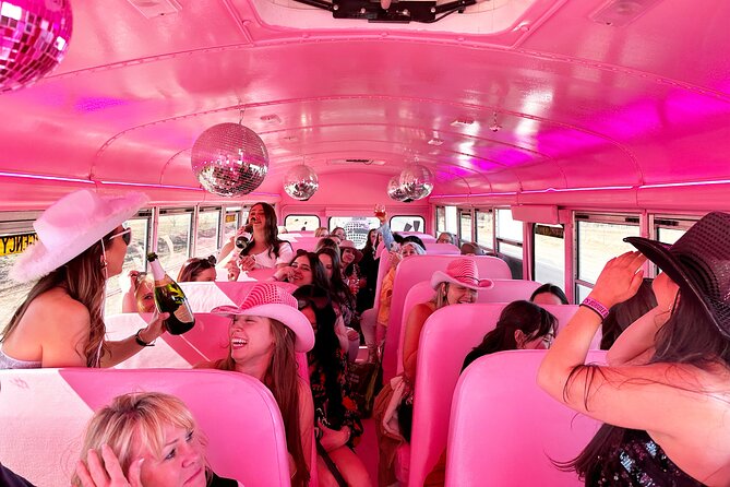 Half-Day Fredericksburg Bubbly Booze Night Bus Guided Experience - Experience Details
