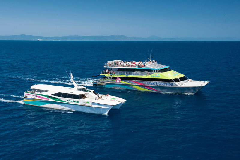 Half Day Green Island Reef Cruise from Cairns - The boat ride sets the pace