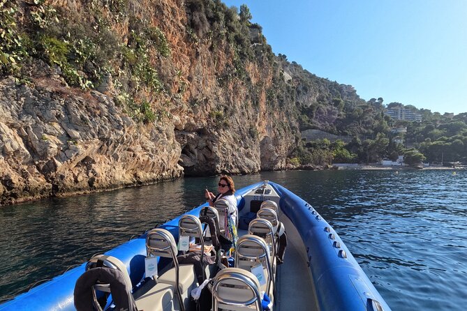 Half Day Guided Boat Tour to Mala Caves With Stop in Villefranche - Stop in Villefranche