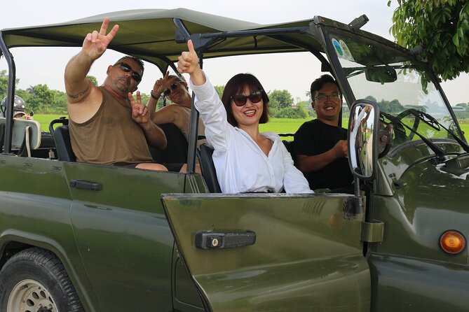 Half Day : Hanoi Countryside Jeep Tours - End Point and Return to Meeting Point