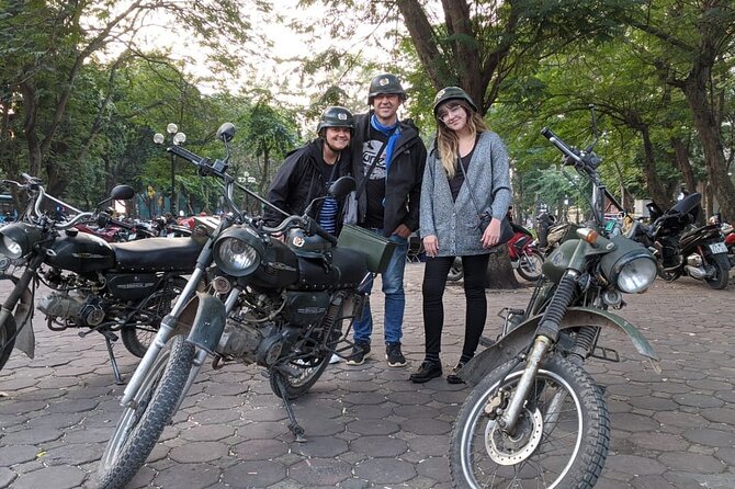 HALF DAY HANOI MOTORBIKE TOURS: Food Culture Sight Fun on Vintage Bike - Pickup and Cancellation Policies