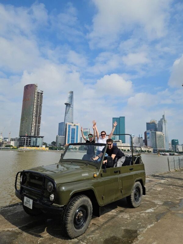 Half-Day Ho Chi Minh City Highlights Jeep Tour - A city tour with a different seat