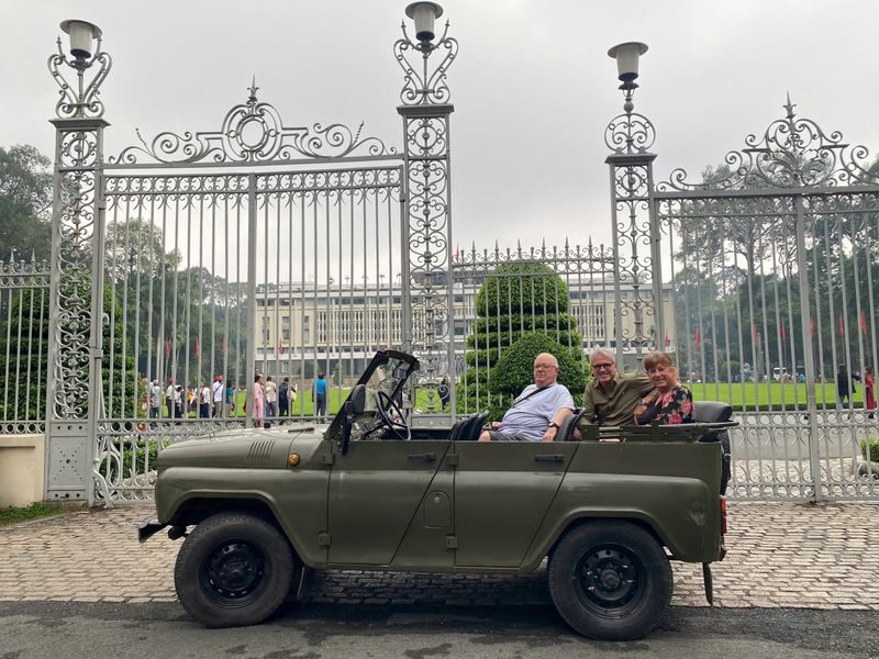 Half-Day Ho Chi Minh City Highlights Jeep Tour - The Saigon River and the city skyline