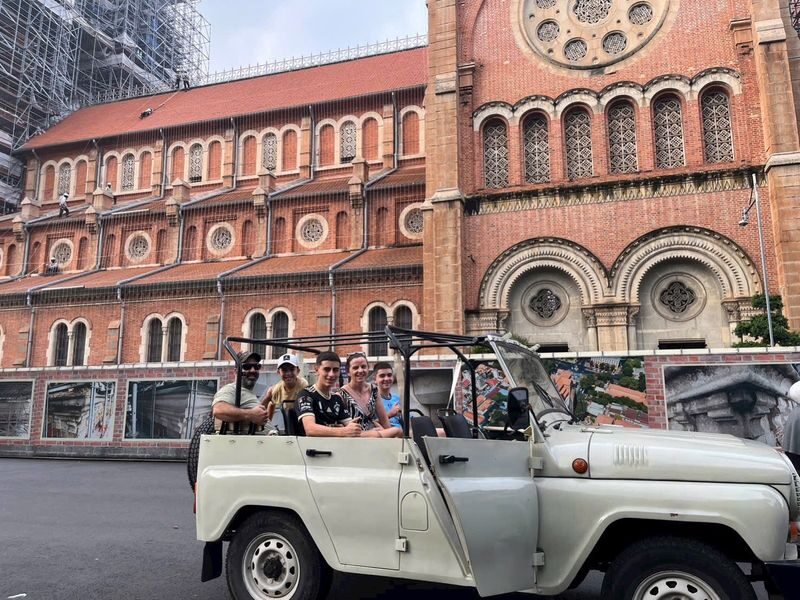 Half-Day Ho Chi Minh City Highlights Jeep Tour - Local food, with the details to confirm